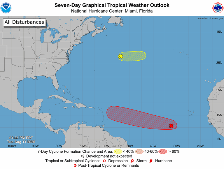 Tropical depression likely in Atlantic this week, Florida outlook