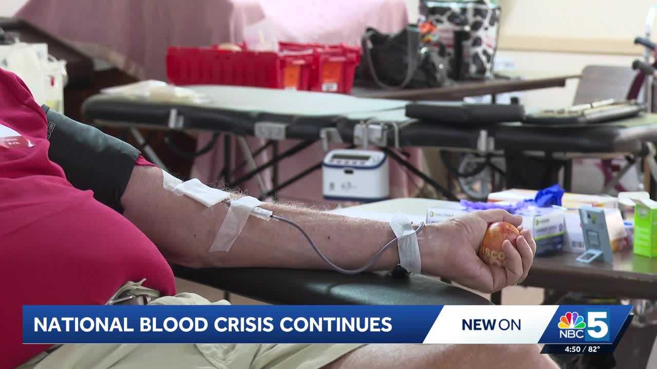 Local small blood drives help stabilize blood supply during critical shortage