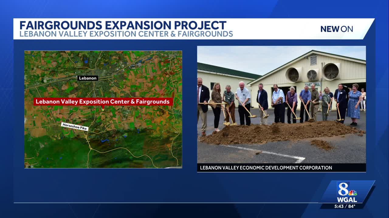 Lebanon Valley Expo Center begins $10 million expansion project