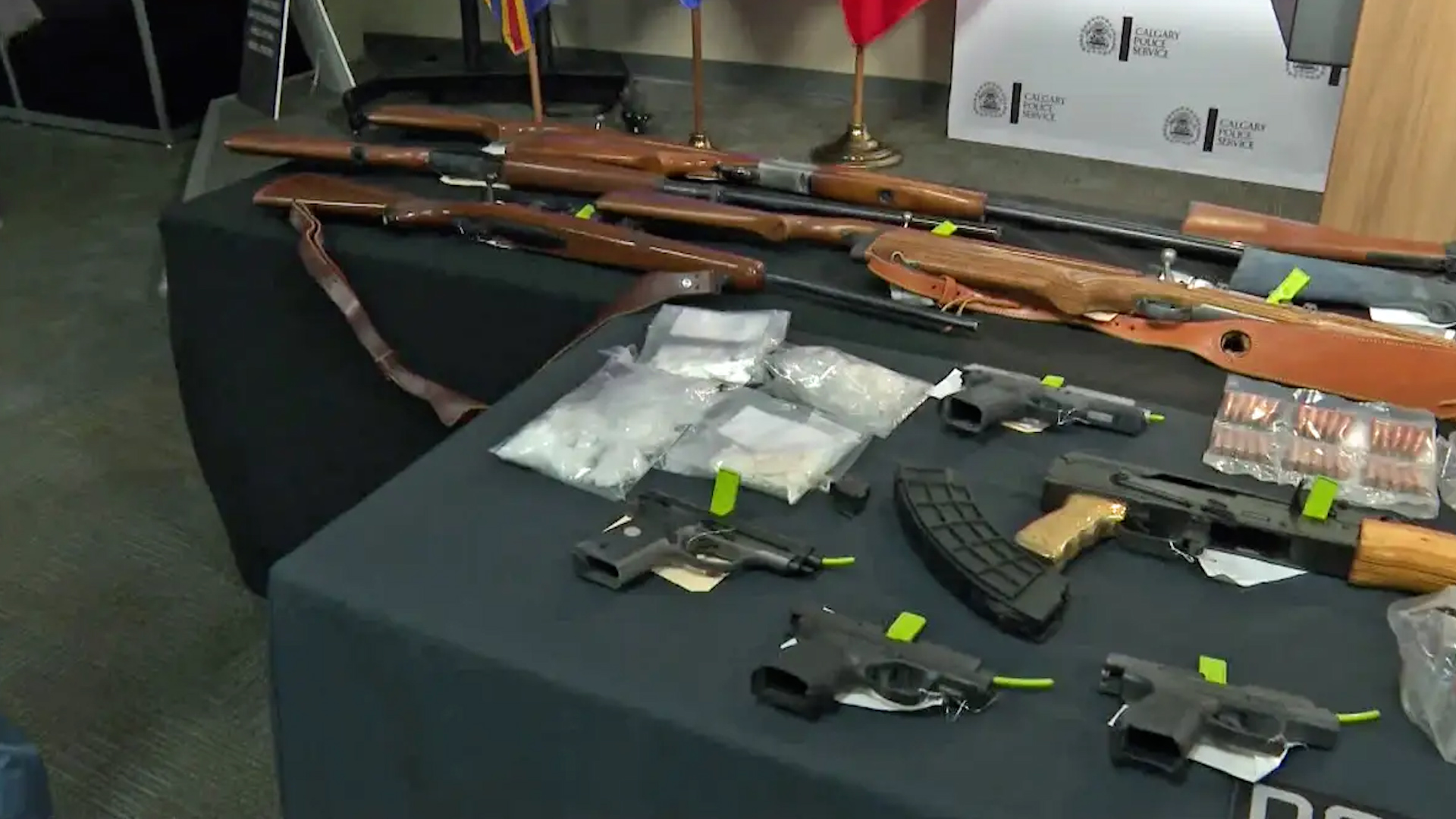 8 charged in organized crime investigation involving firearm, drug ...