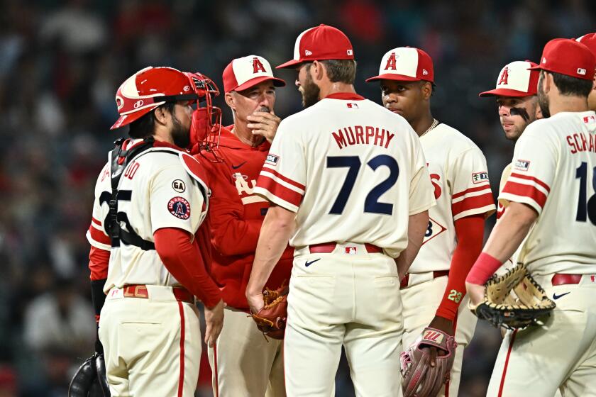 Angels fire pitching coach Mike Maddux and two assistants in staff shakeup