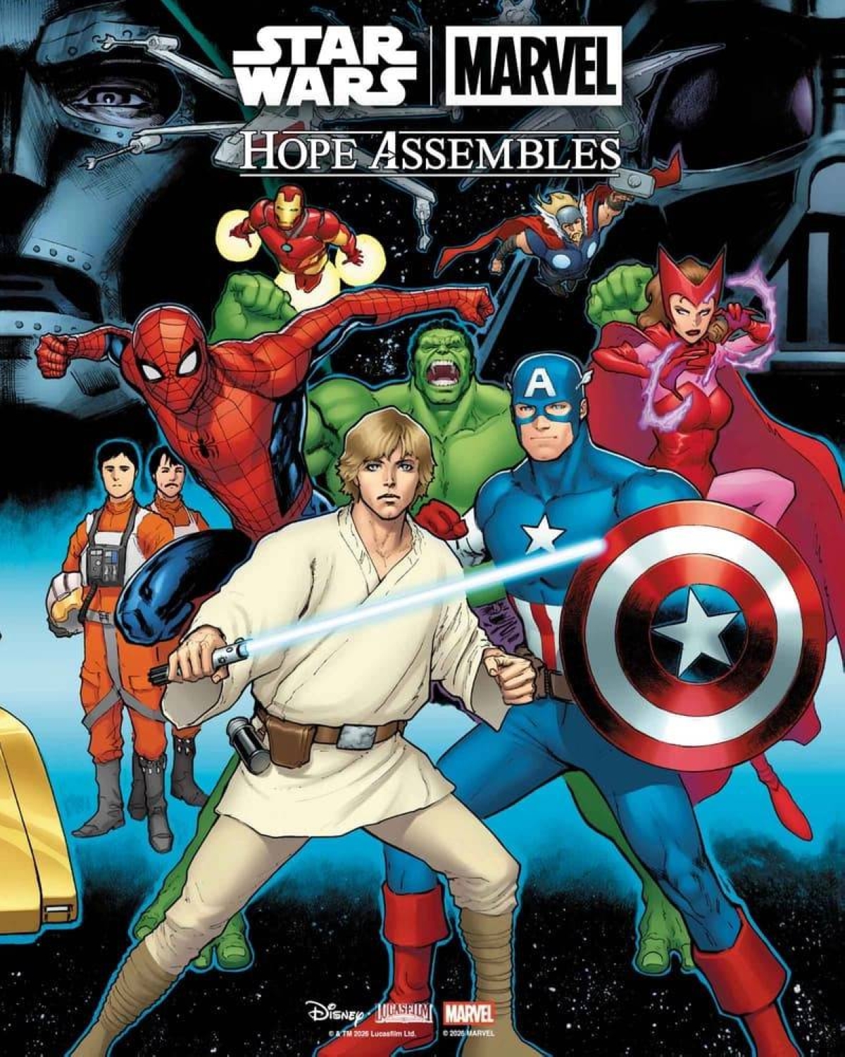 Marvel and Star Wars collide in new comic crossover 'Hope Assembles'