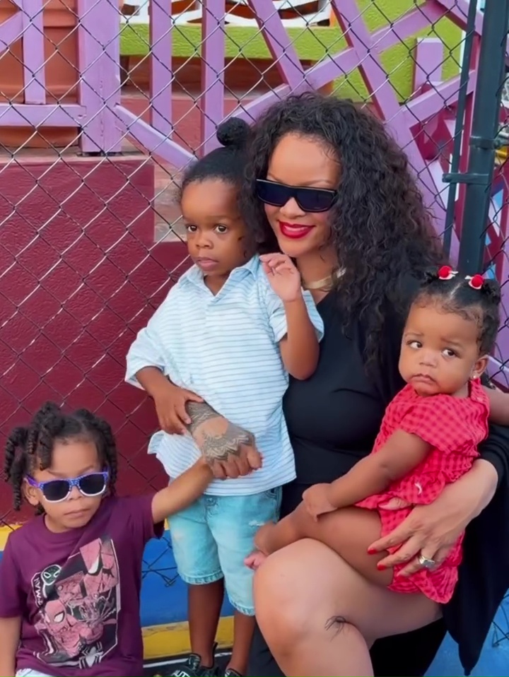 rihanna-shares-rare-photos-with-all-3-kids-on-vacation
