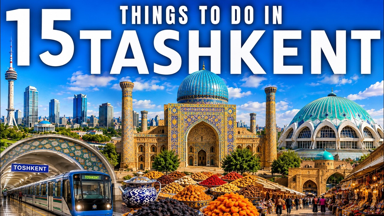 Best things to do in Tashkent Uzbekistan travel guide 2026 4K