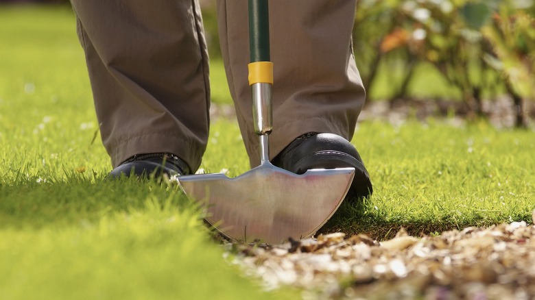 Skip the bench grinder: Sharpen your landscape edger fast with a ...