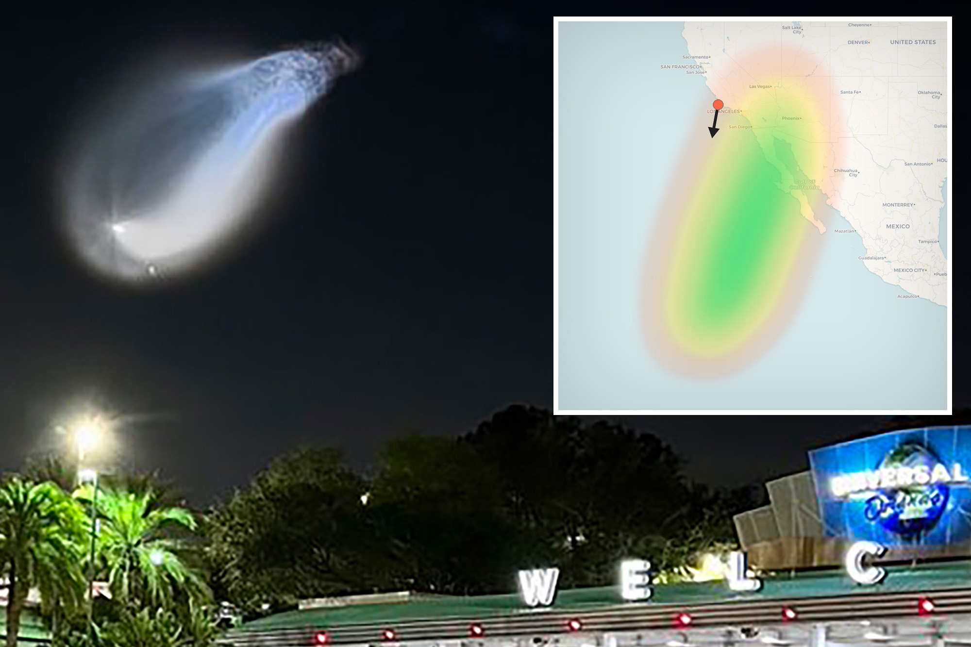 Huge 'space jellyfish' to light up California skies tonight — and the ...