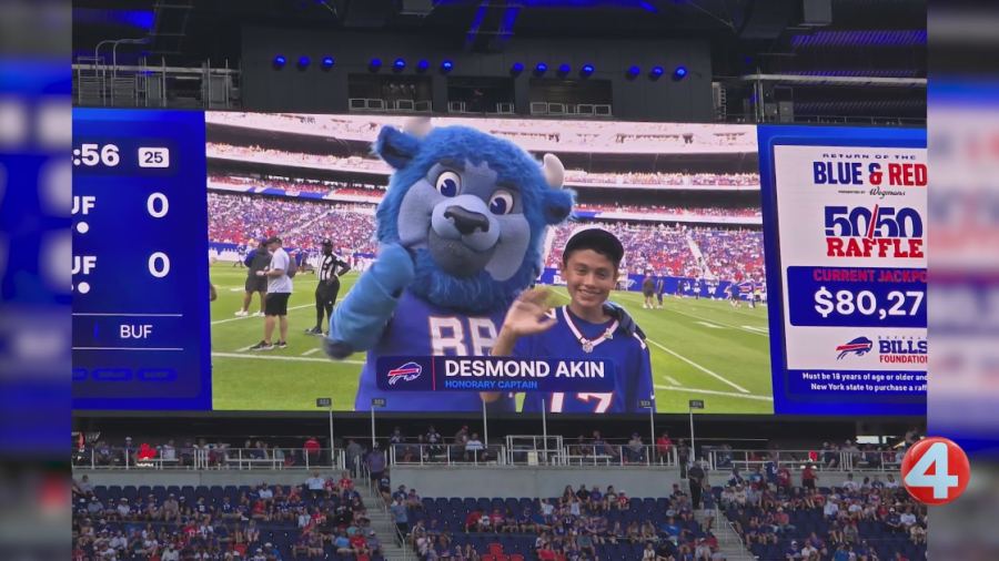 Buffalo Bills, Make-A-Wish make a young fan's dream come true