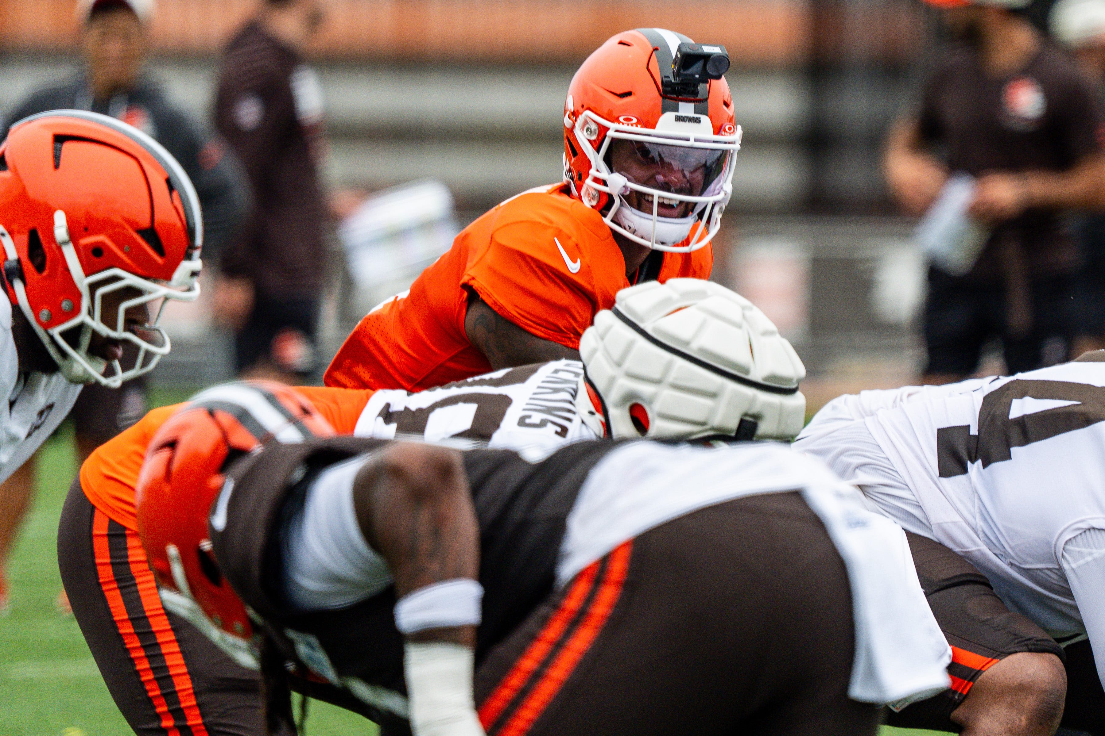 Browns training camp day 12 takeaways include 1st look at a depth chart