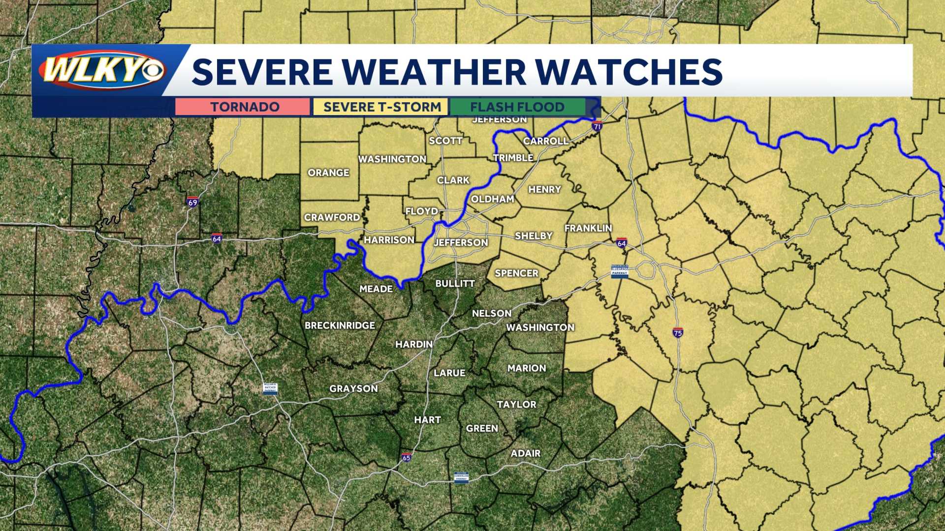Severe alert day: Evening storm chances; damaging wind, flooding threats