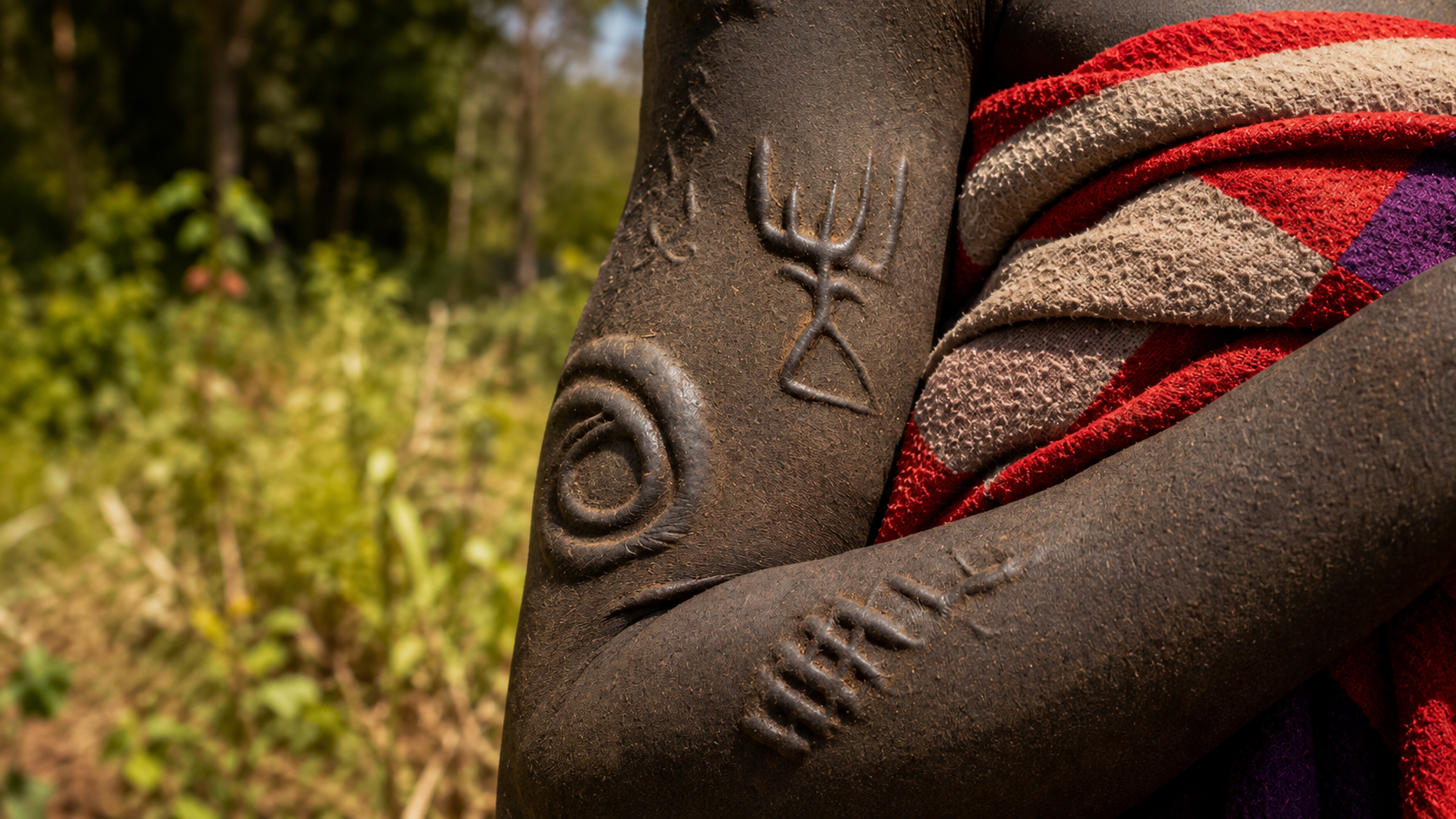 These Mysterious Marks Cover Their Skin - Then He Learns How This Tribe ...