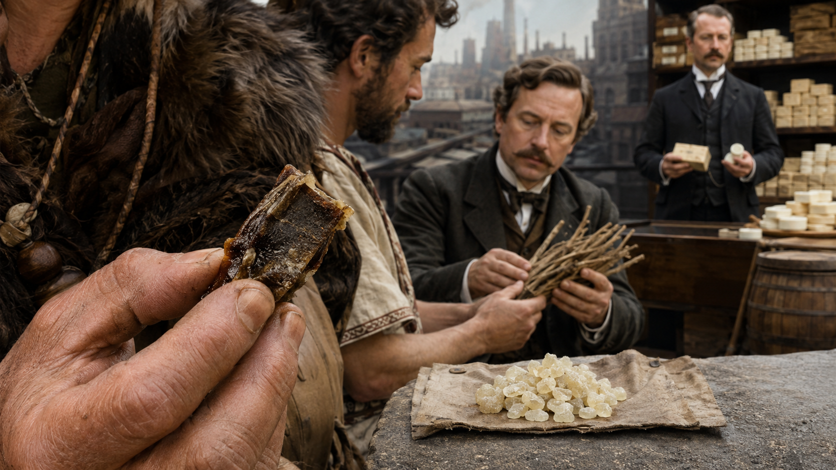 Chewing gum was not invented by Vikings or Normans, and its real origin ...