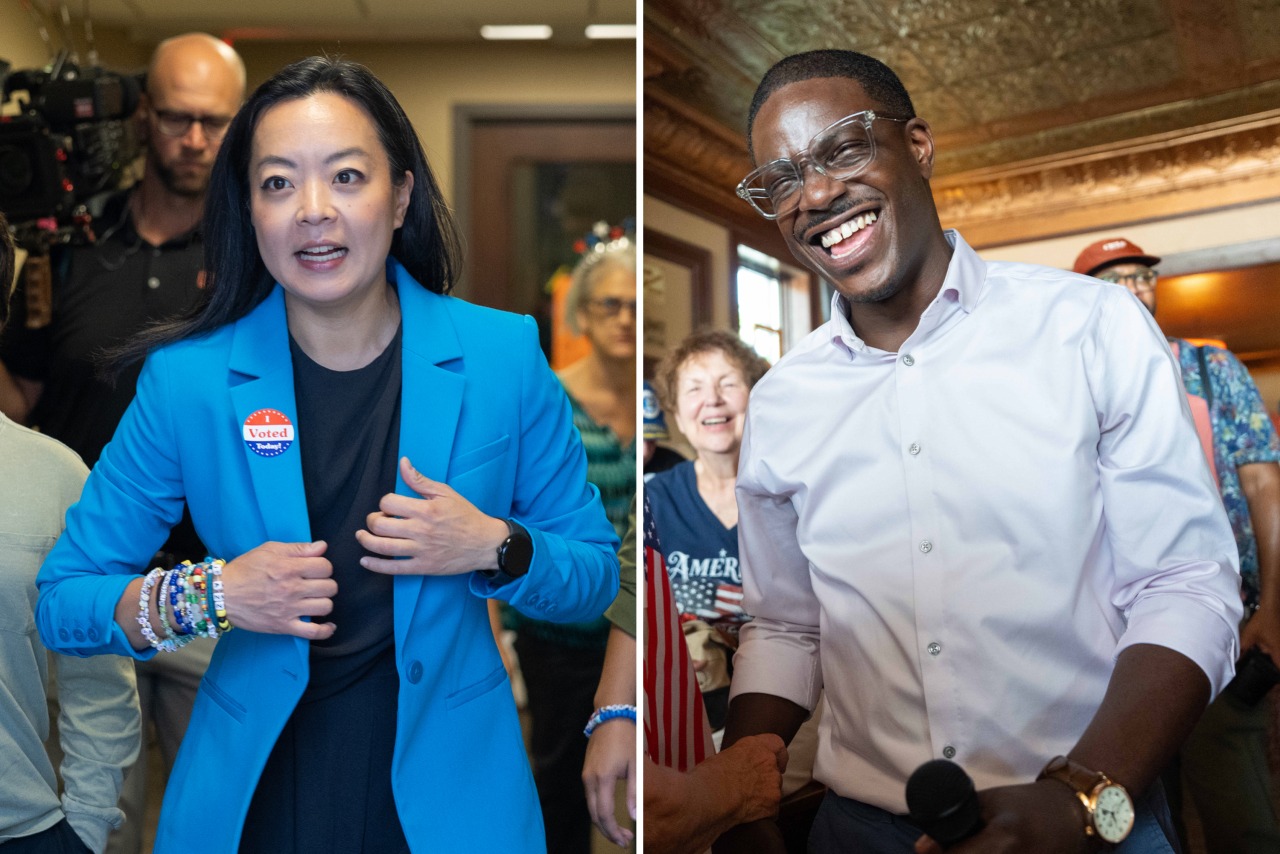 Left-wing Francesca Hong locked in tight race for Democratic nomination in Wisconsin