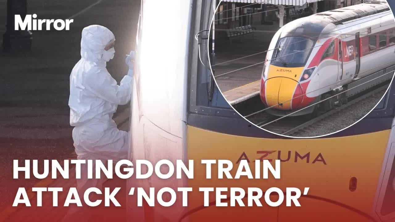 Huntingdon train stabbing: Police rule out terror attack