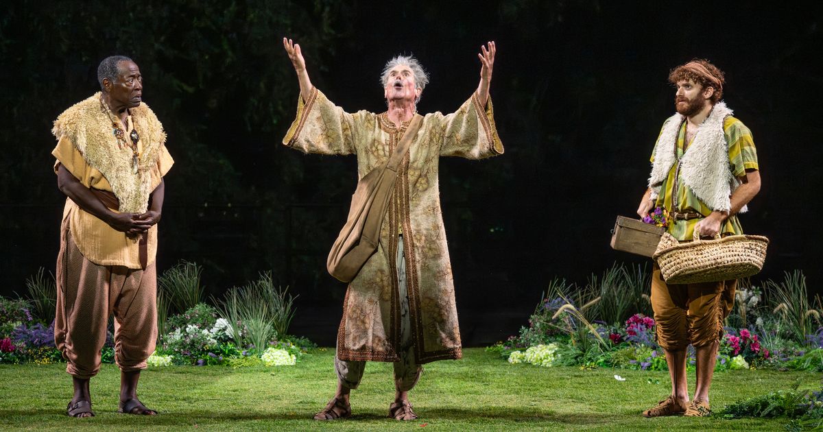 A winter's tale ambles onstage, accompanied (briefly) by a bear