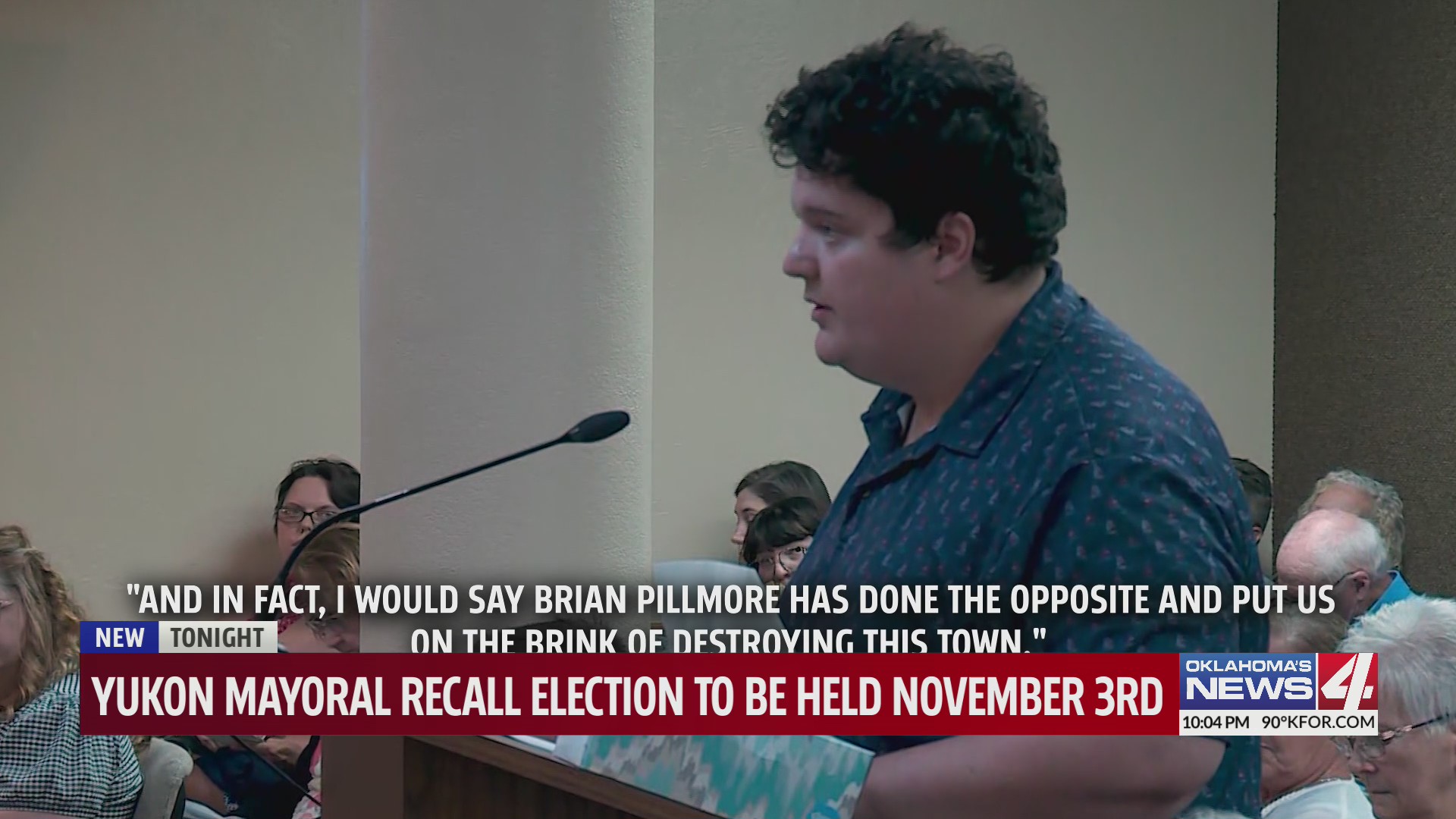 Yukon mayor recall election to be held November 3