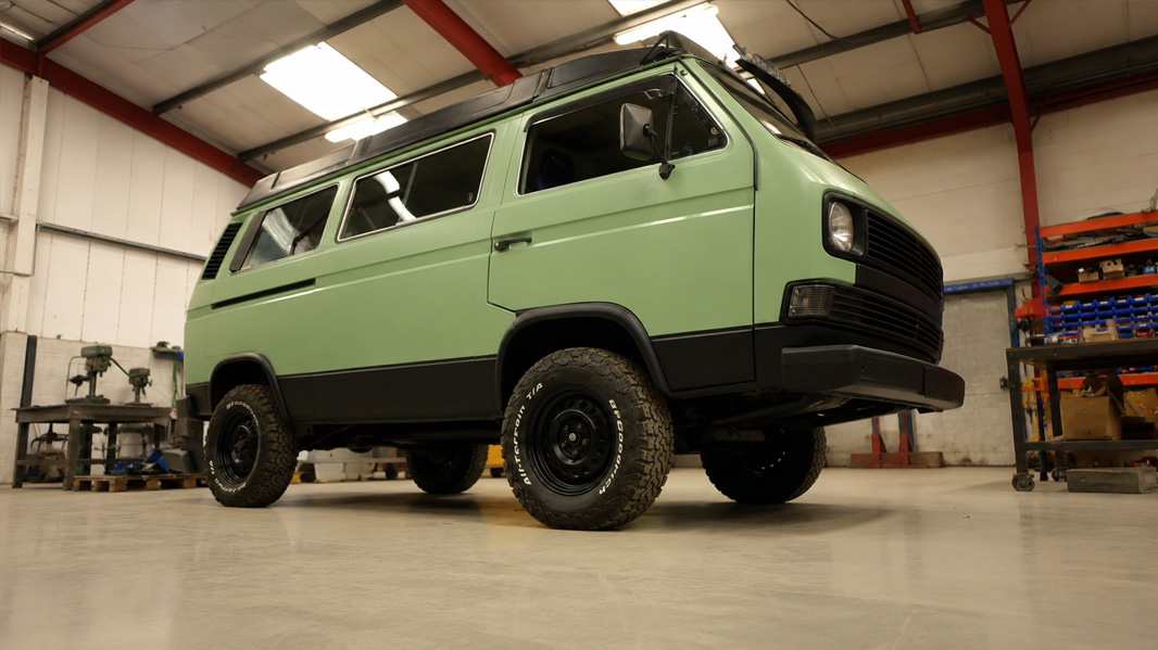 Can an electric VW Syncro camper handle adventure?