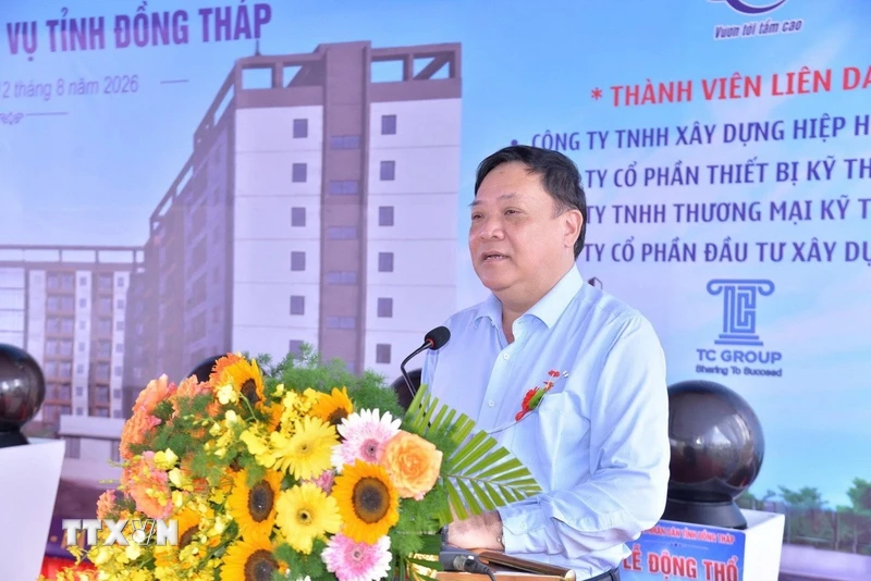 Đồng Tháp xây 285 căn hộ công vụ cho các cán bộ được điều động