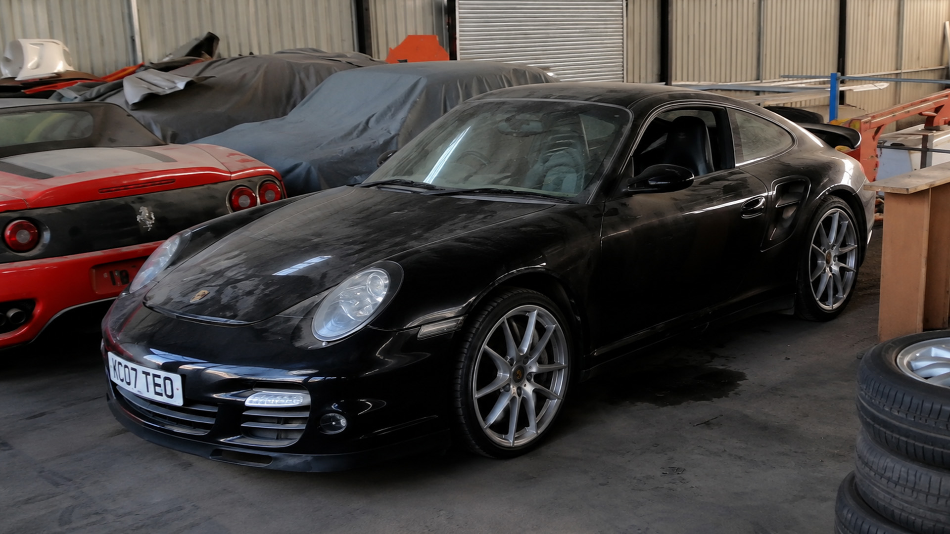A forgotten Porsche found in a supercar graveyard