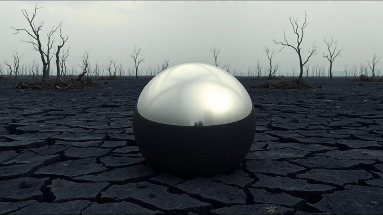 A Florida family found a strange metal ball after a fire. It seemed to move on its own and puzzled the US Navy