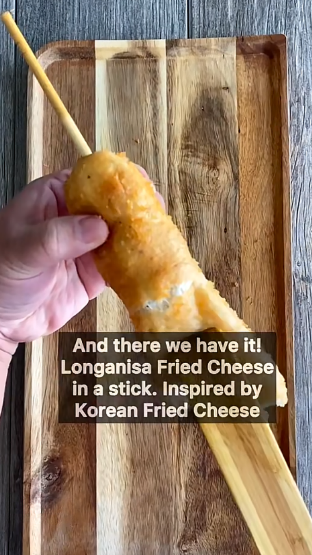 Filipino longanisa fried cheese dogs