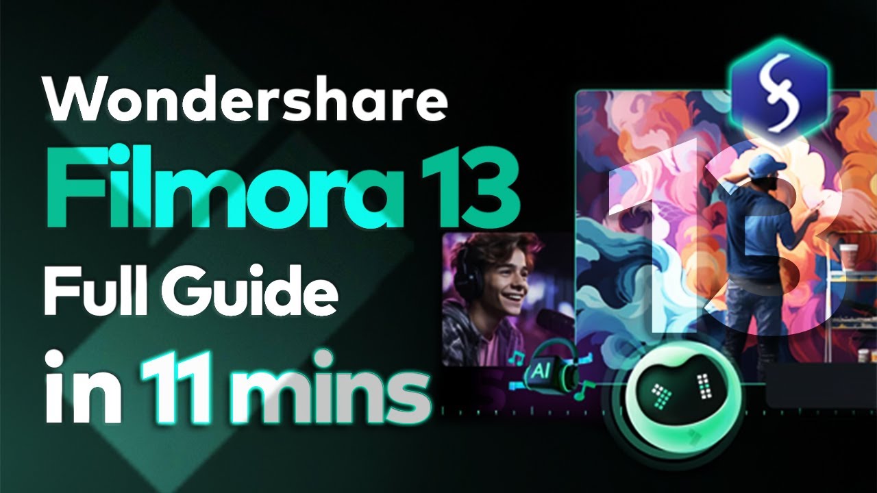Filmora beginner guide: Complete 11-minute video editing tutorial