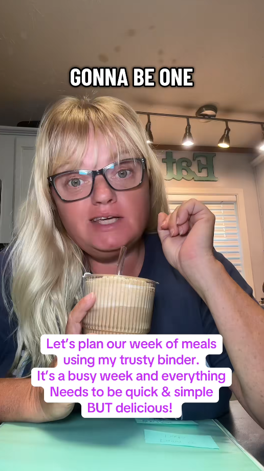 A simple meal plan for busy weeks