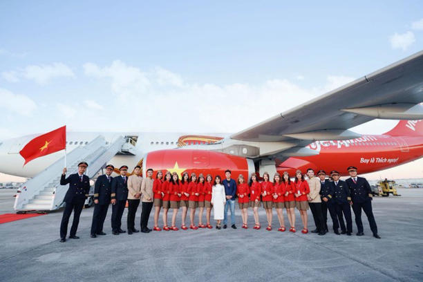 Là hãng bay được yêu thích, Vietjet được ghi nhận với những giá trị thiết thực mà hãng mang đến mỗi ngày - Ảnh: TÀI NGUYỄN