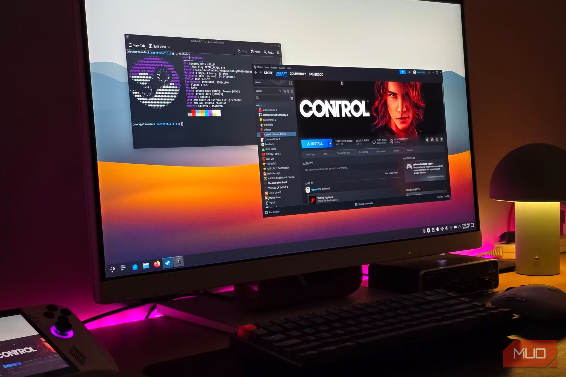 Yes, Linux runs Microsoft's own video game better than Windows