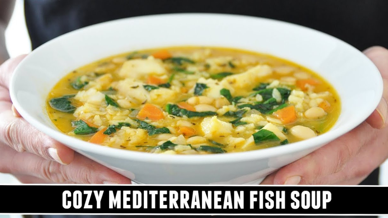 Mediterranean fish soup for a cozy one-pot meal