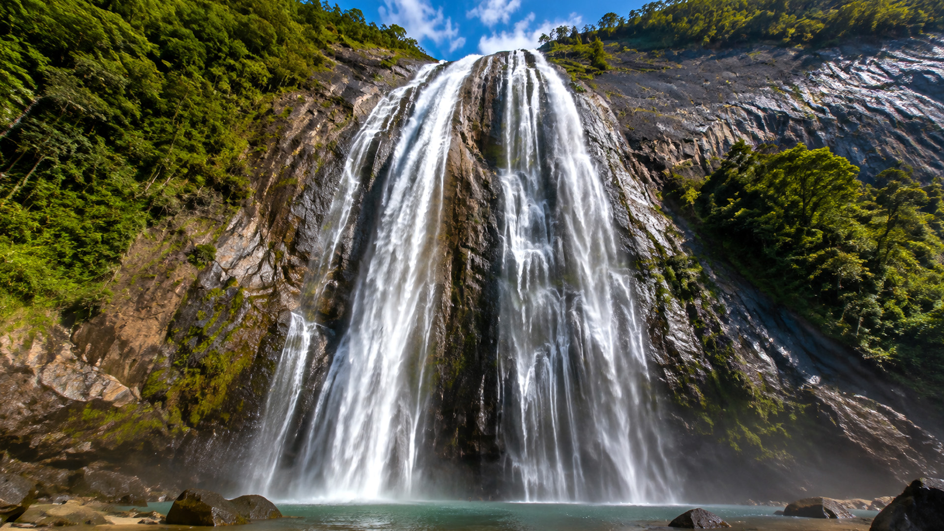 A remote waterfall lost inside Venezuela’s wild rainforest