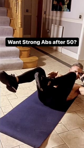 How heel touches help strengthen your abdominal muscles