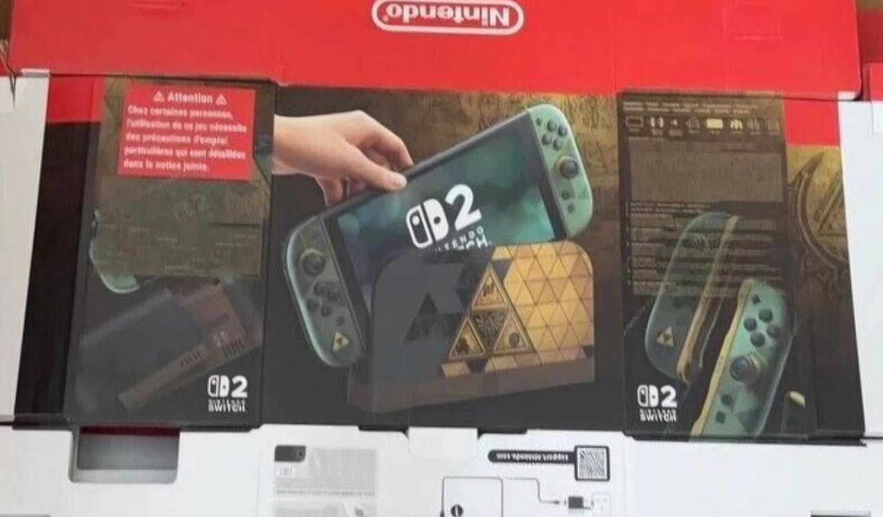 Nintendo’s Zelda-themed Switch 2 console & Pro Controller may have just ...