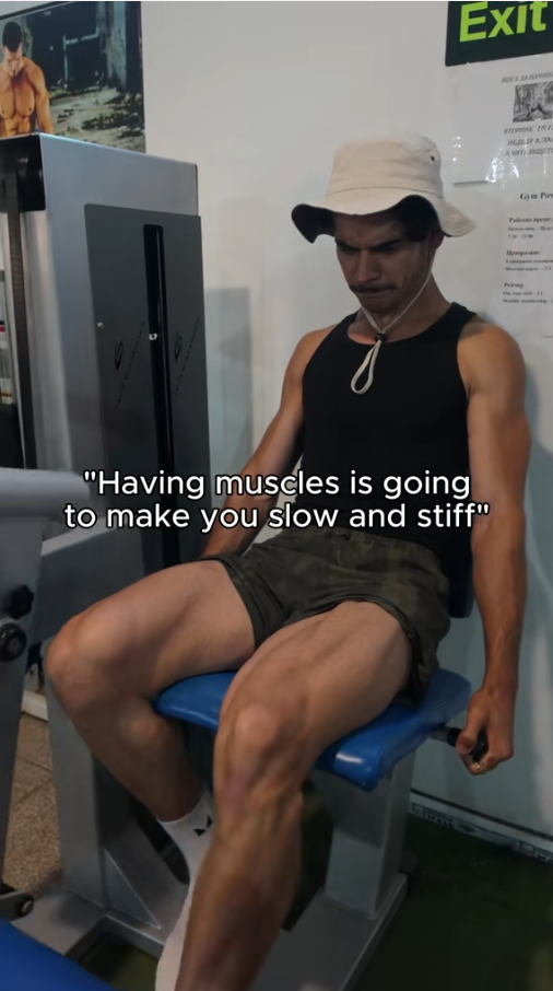 Does building muscle really make you slow and stiff?