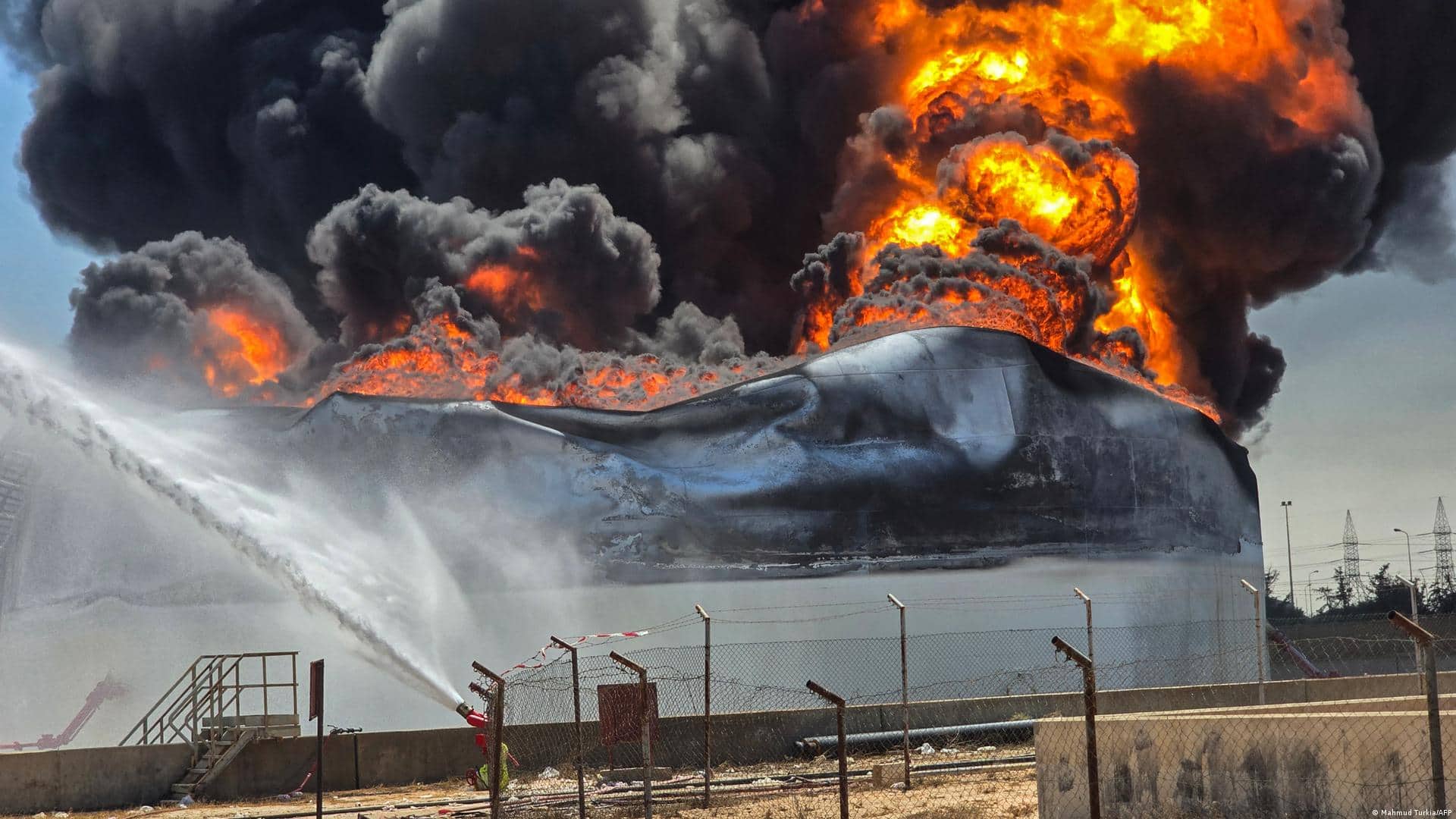Libya drone attack hits Zawiya oil refinery, fuel tank collapses in blaze