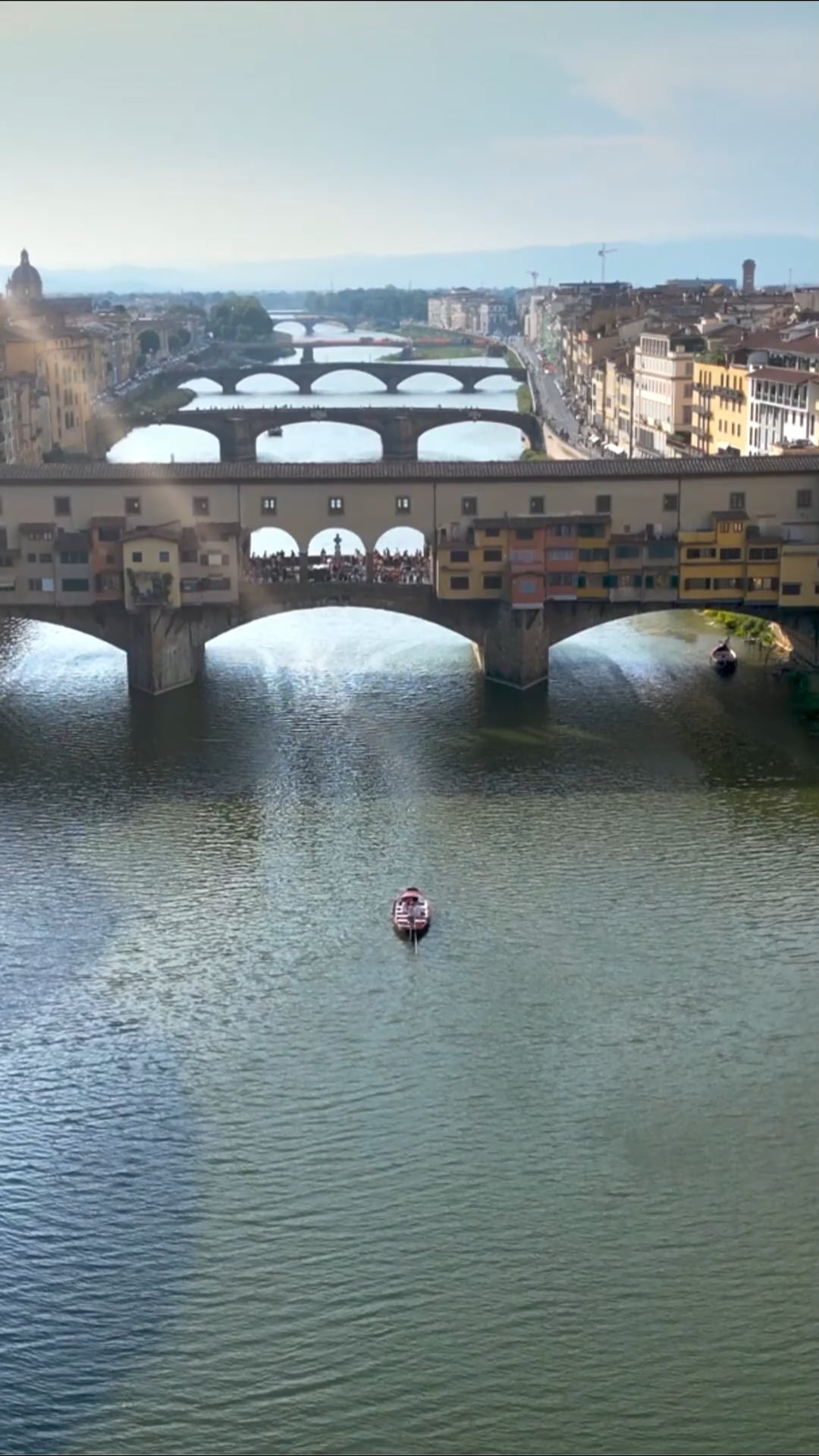 Florence from above: The old city and its legendary Duomo