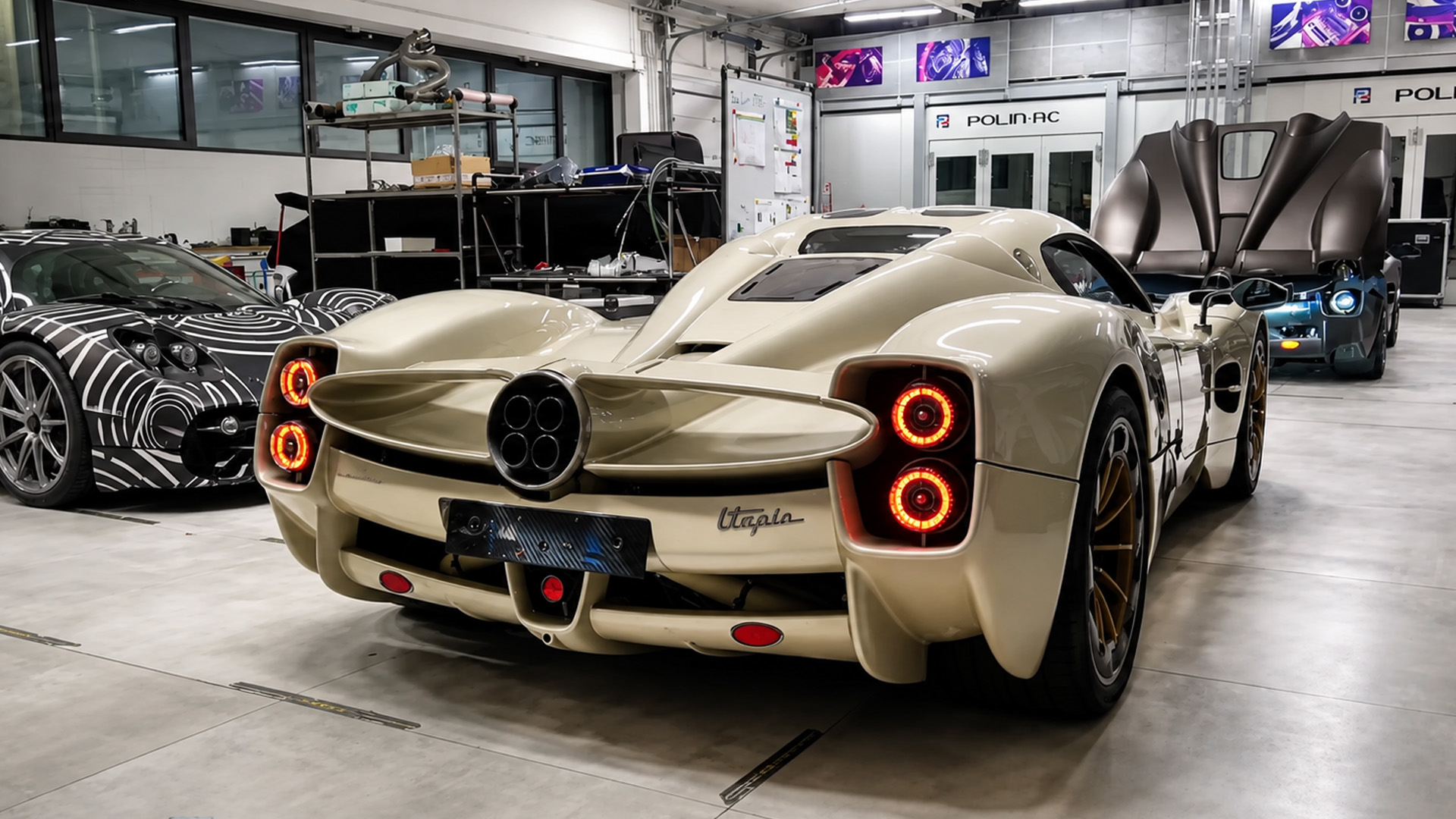 Inside Pagani Automobili Zonda history and Utopia factory tour