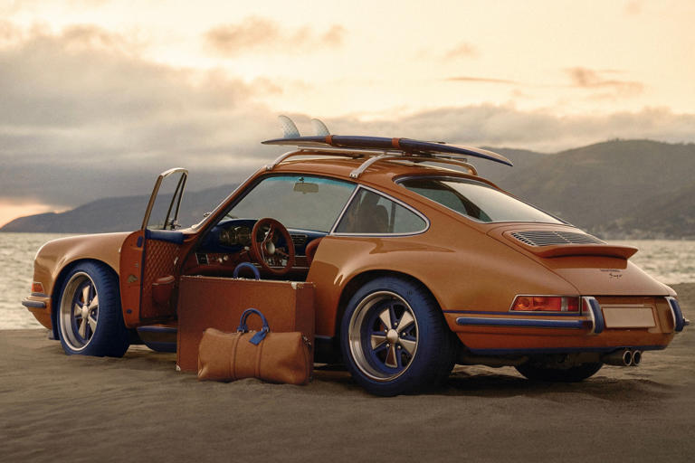 Louis Vuitton’s newest timepiece comes with an insane, custom Porsche 911