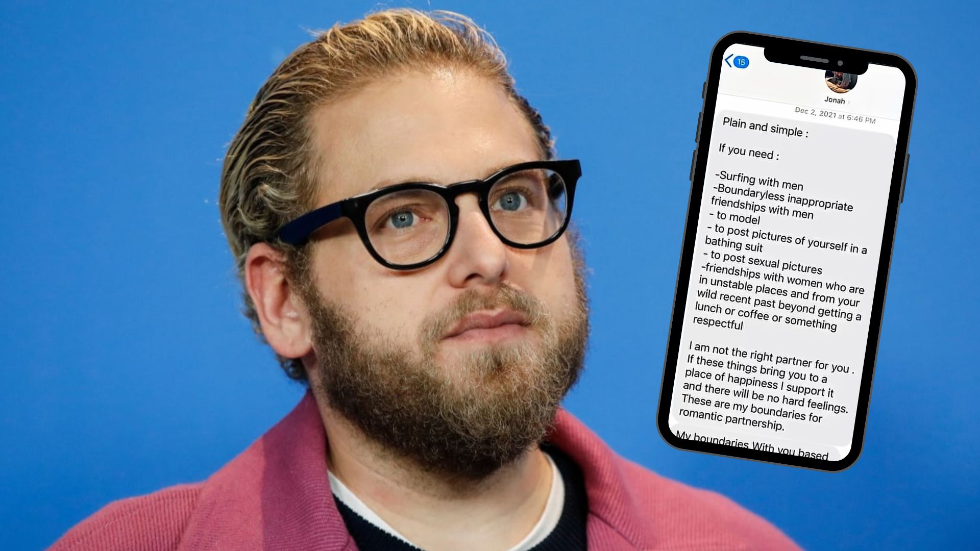 Jonah Hill told the world “Hurt people hurt people” - then his ex ...