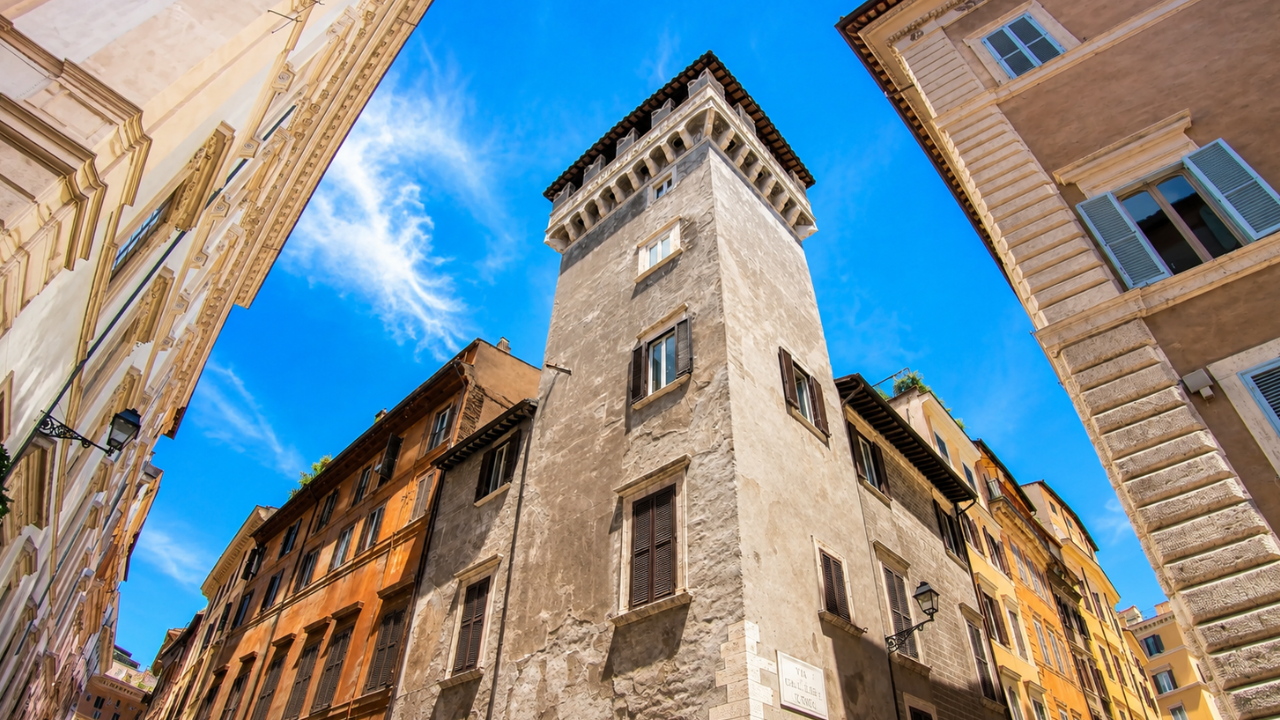Walking beneath Rome’s historic towers from Piazza Navona to the ...