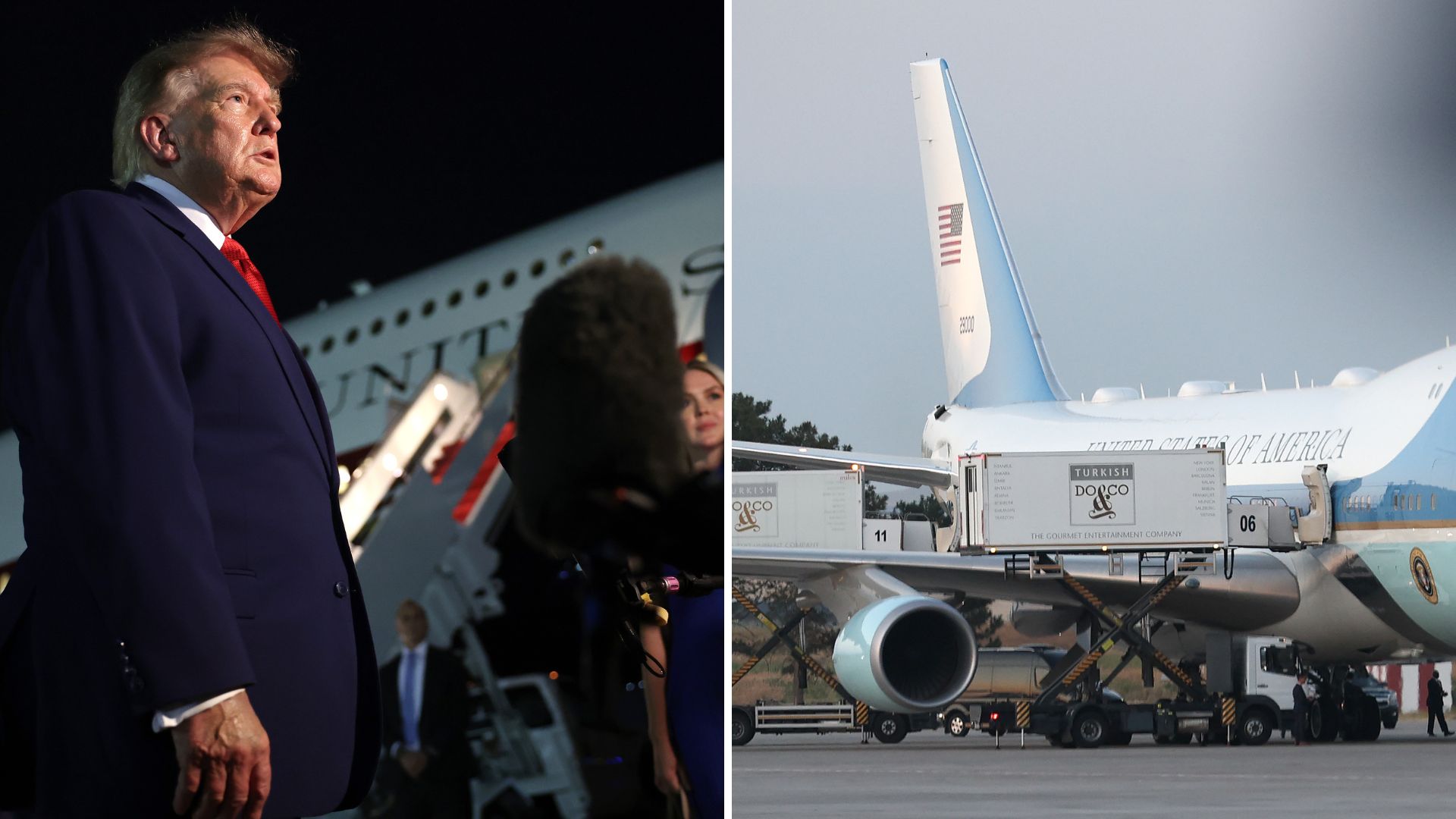 Shoulder-fired missile threat sparks Air Force One security operation, evacuating Trump while top officials stay behind