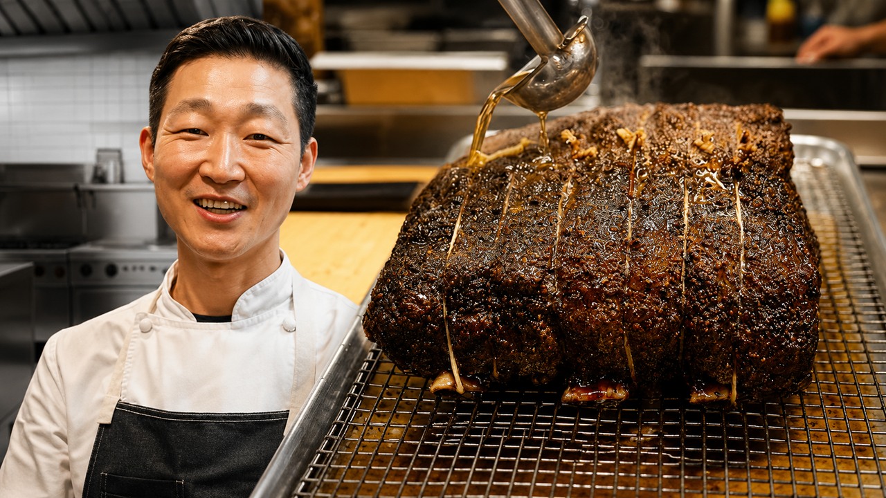 Watch this prime rib closely - the technique that separates chefs from us