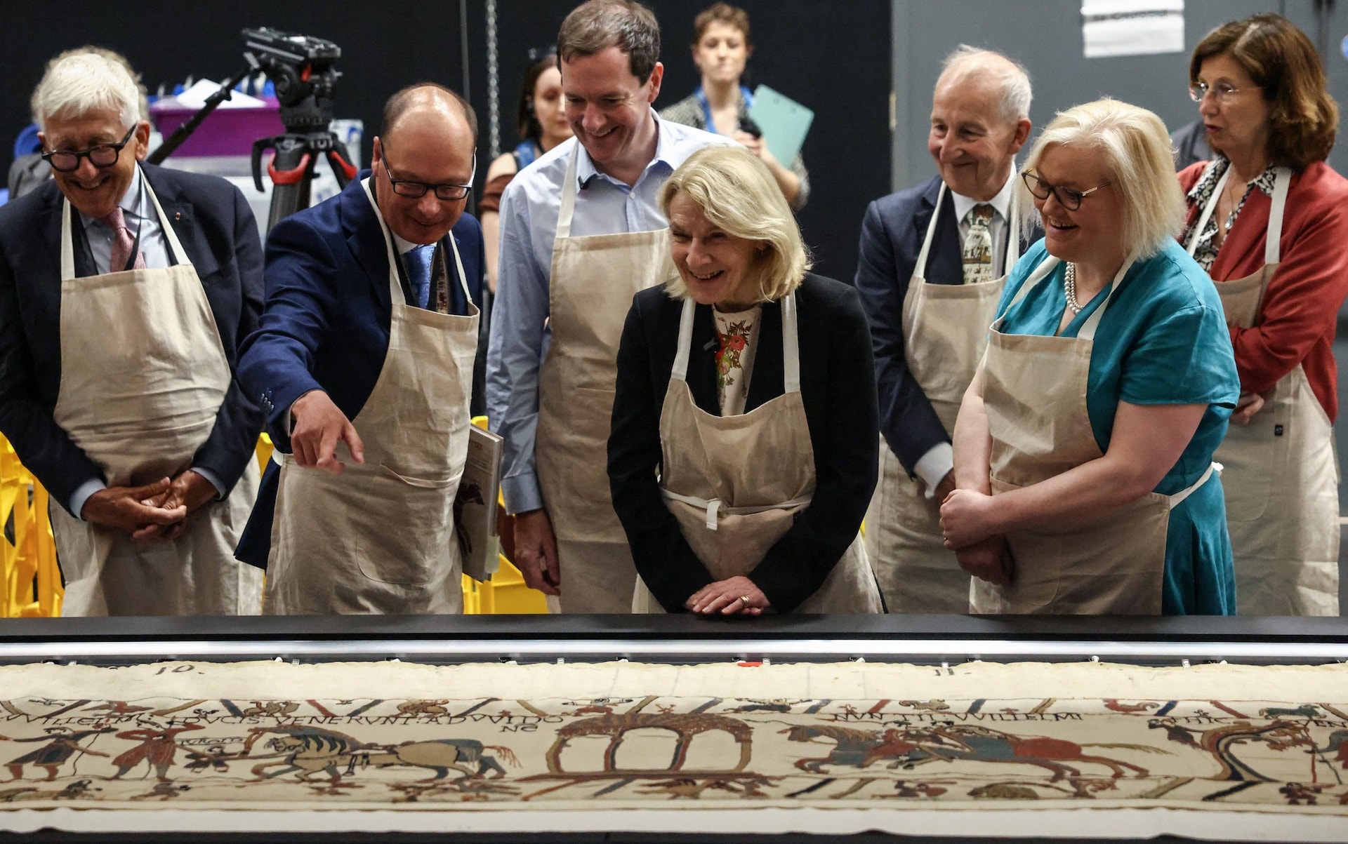 Now the Bayeux Tapestry is in Britain, the problem is how to get it back to France