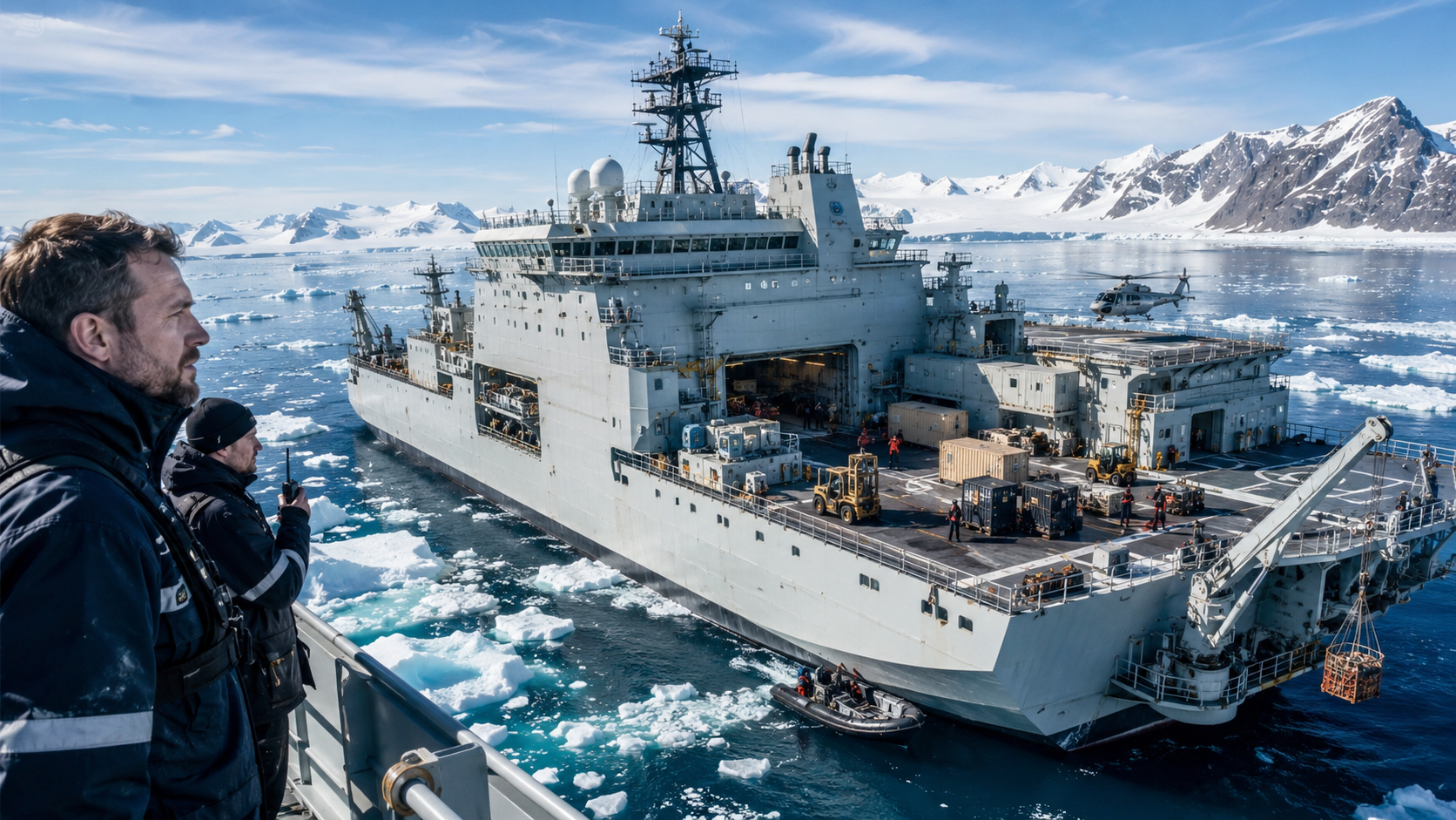 The clever reason Canada’s Arctic warships are built like bases