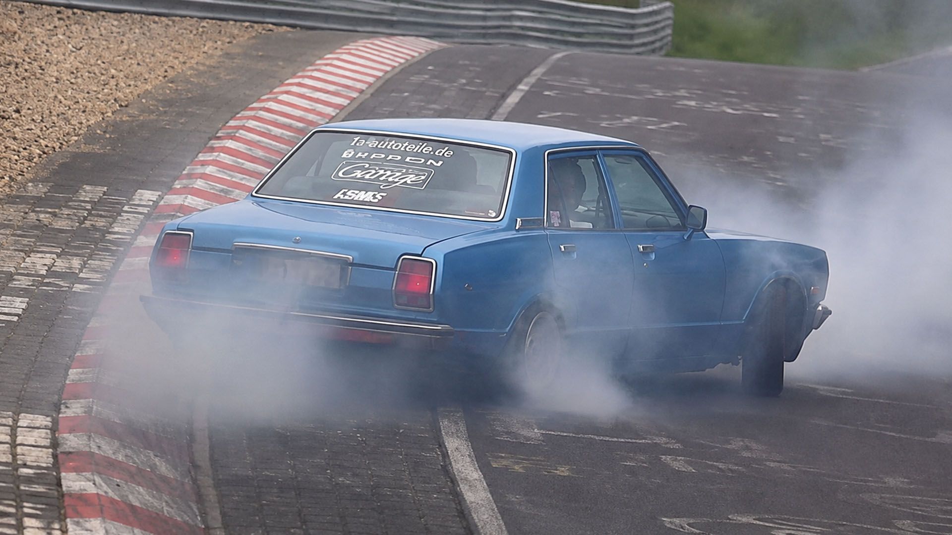 JDM summer action brings spectacular slides and smoke to Nordschleife