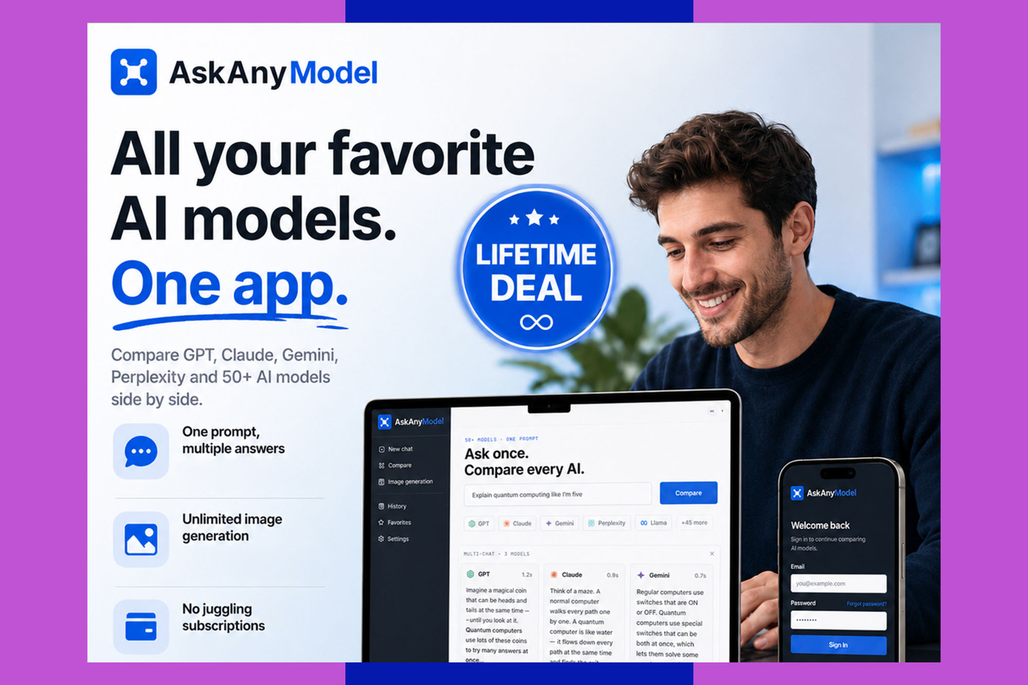 We found a $40 tool that lets you ask 6 top AI models the same question ...