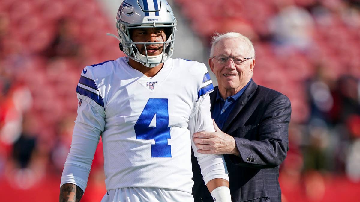Cowboys release unofficial depth chart with Dak Prescott as QB1, Joe ...