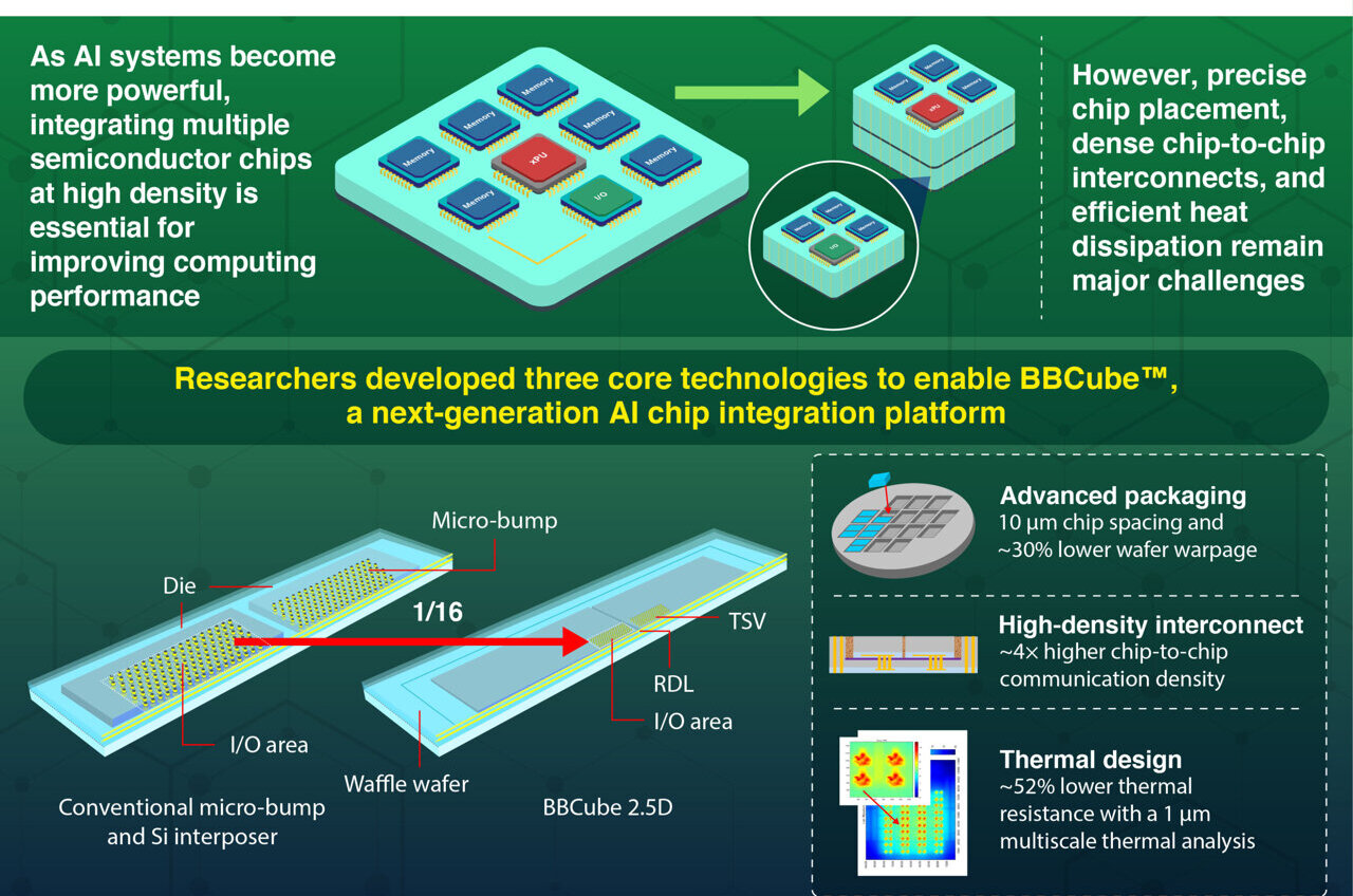A novel chip-on-wafer platform for next-generation AI hardware