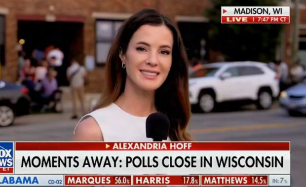 Fox News crew initially denied access to Francesca Hong's election ...