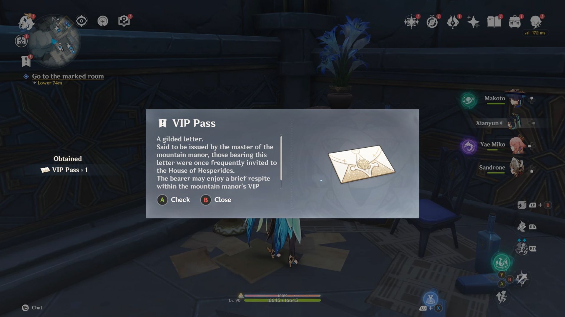How to get a VIP pass in Genshin Impact (VIP lounge quest)