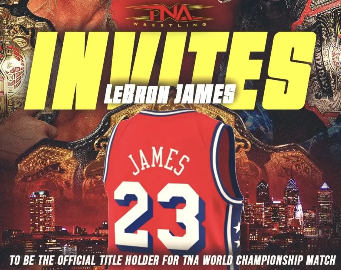 LeBron James in the impact zone? TNA Wrestling officially offers new ...